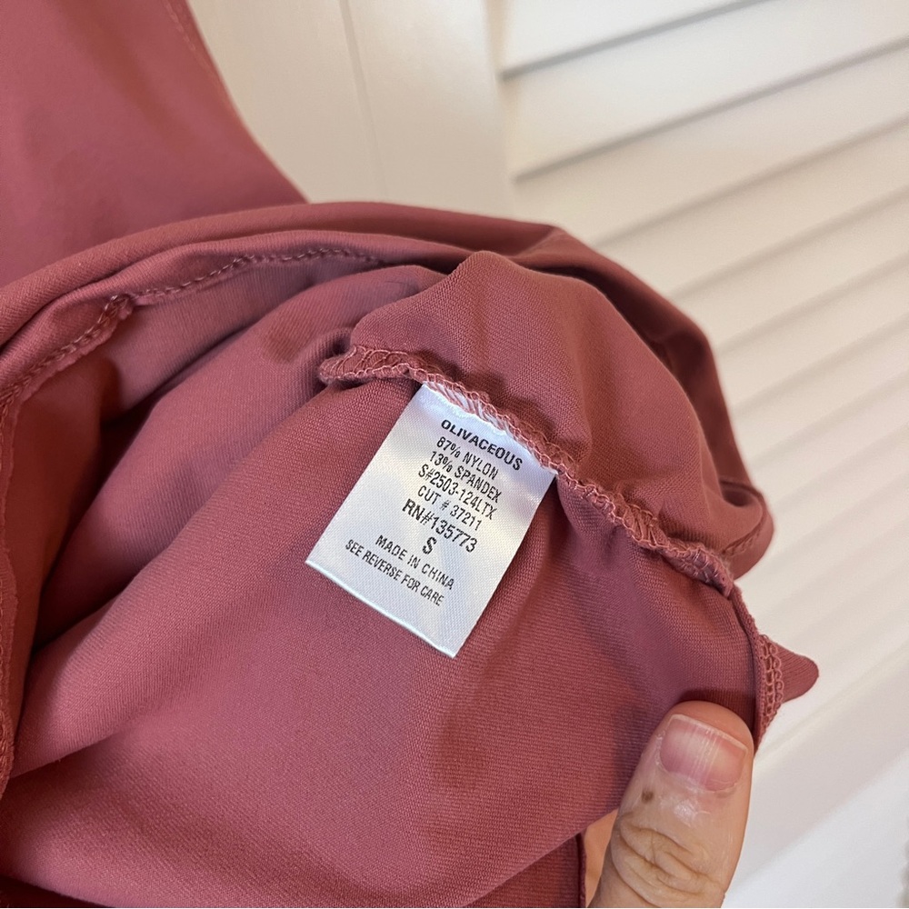 Pink Muscle Tee Ruched Style Top - Picture 5 of 6